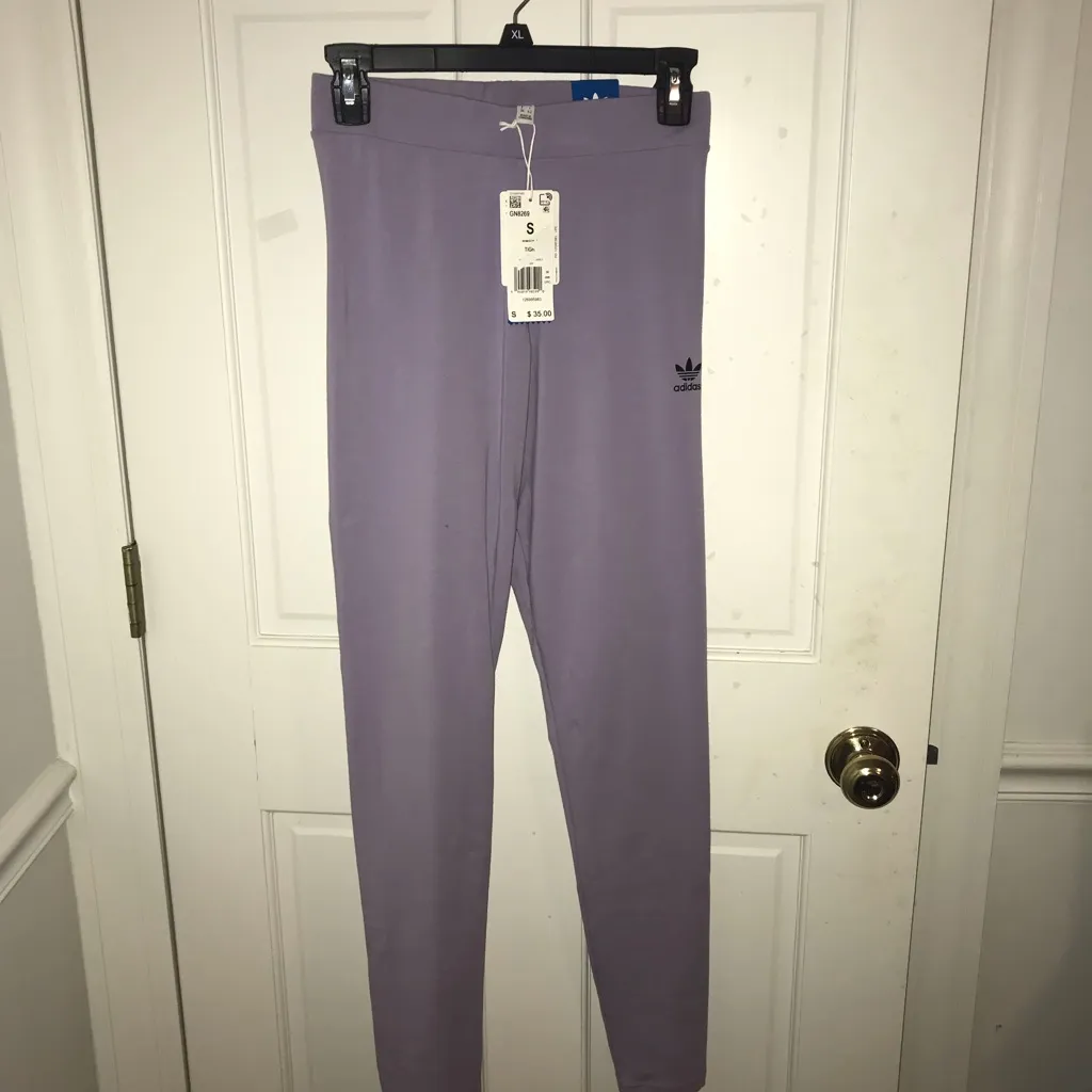 Adidas NWT-Lavender  leggings - Image 5