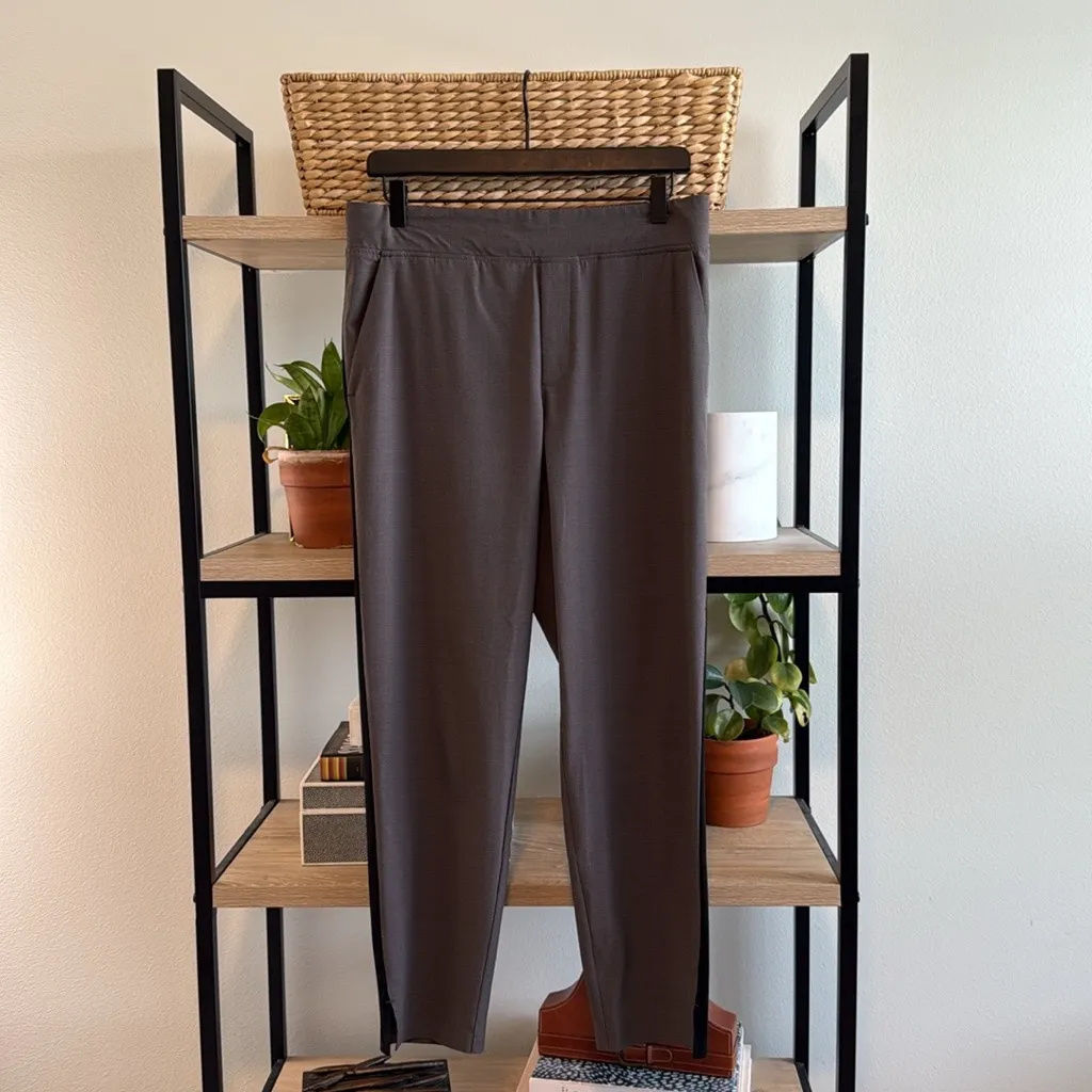 Athleta Plaid Brooklyn Ankle Mid-Rise Pant, 8 - Image 3