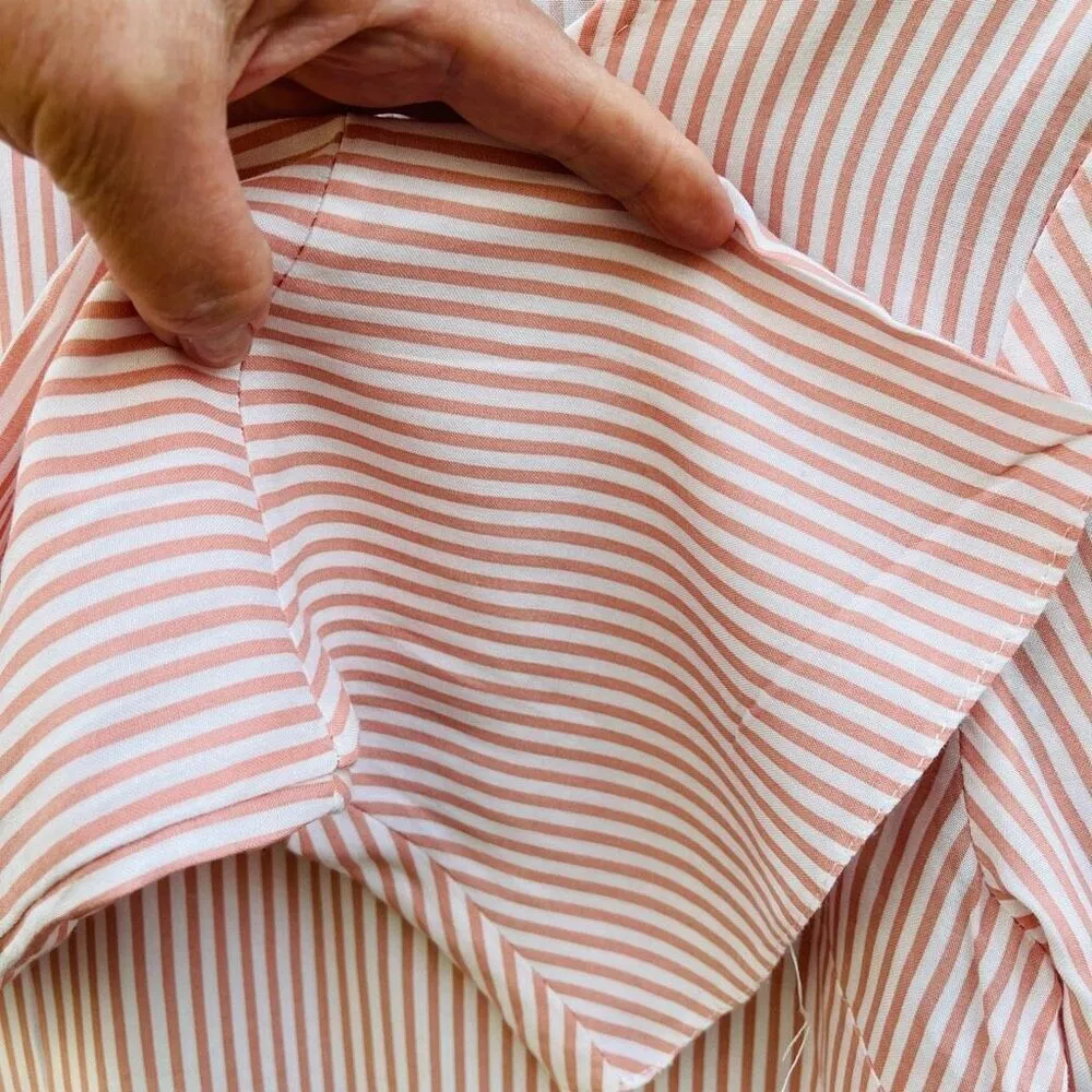 CKH size EU 36 US size 6 100% Viscose made in Germany bell sleeves White - Image 6