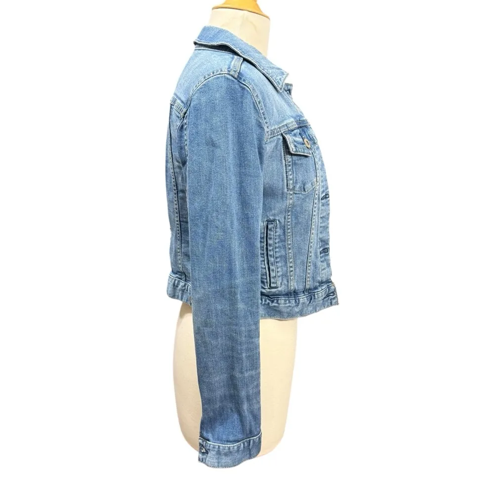 Arizona Jean Co Denim Jacket Size S Blue - Image 3