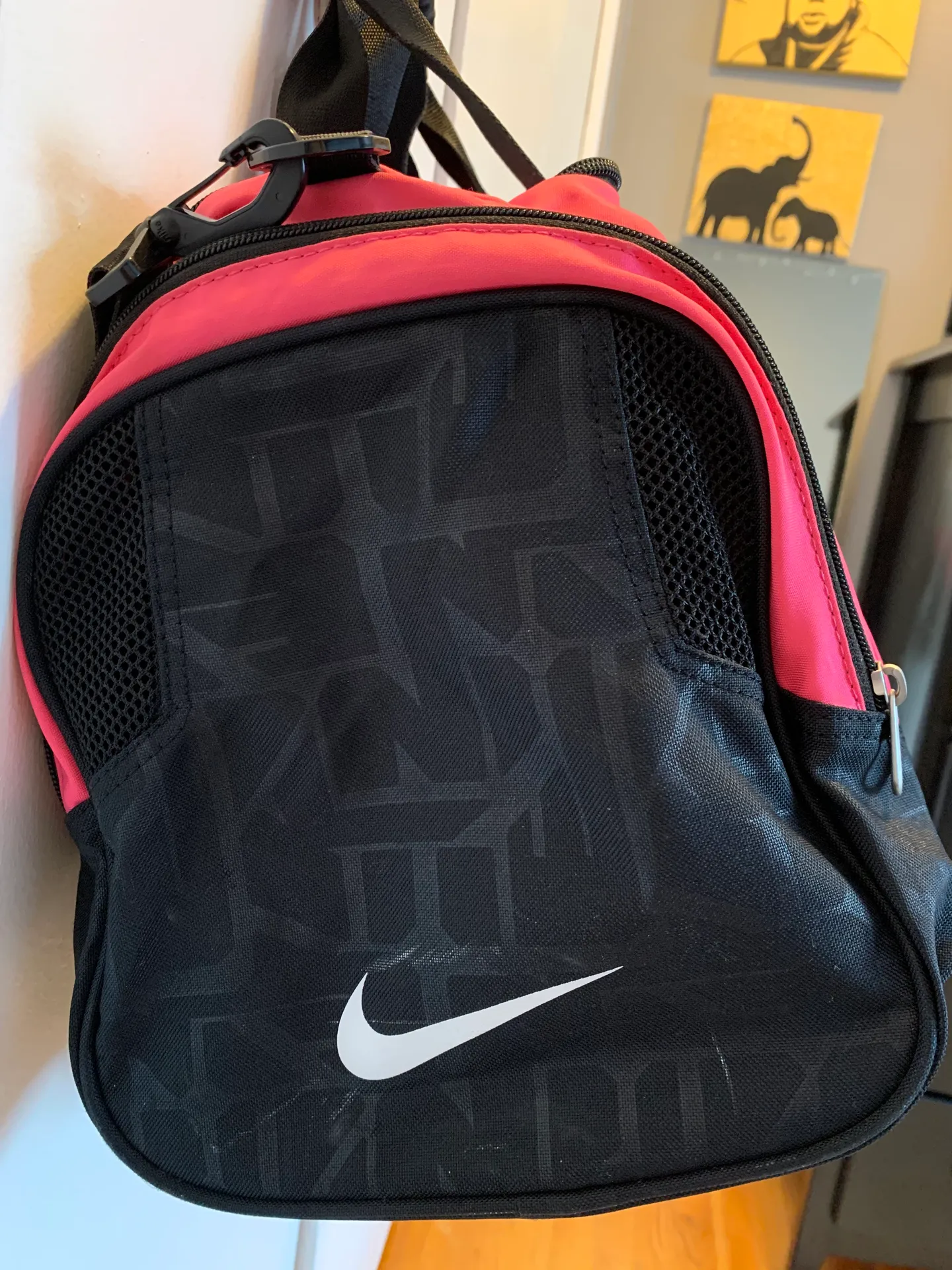 Nike Geometric Duffel Bag - Image 3