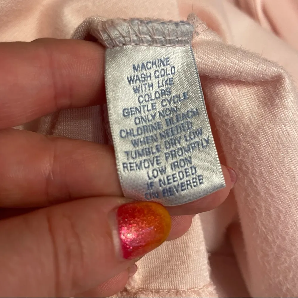 Vintage pink Cabernet robe Velvet Velour robe, super soft ruffle victorian Size M - Image 14