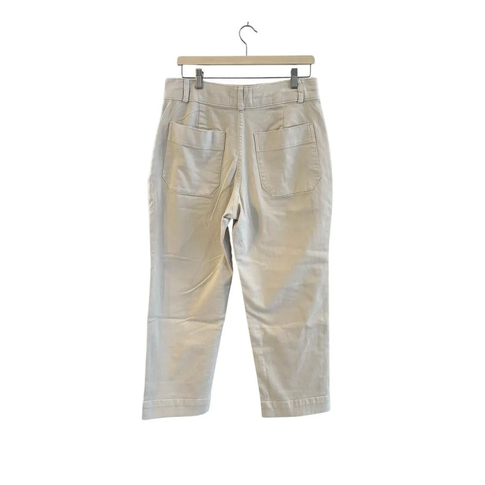 Everlane The Organic Straight-Leg Pant in Pumice Stone 12 NWT - Image 7