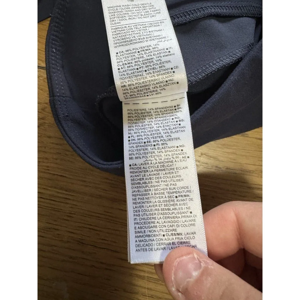 Athleta Endless High Rise Women Stretch Tapered Pants‎ Size 12P Office Career - Image 10