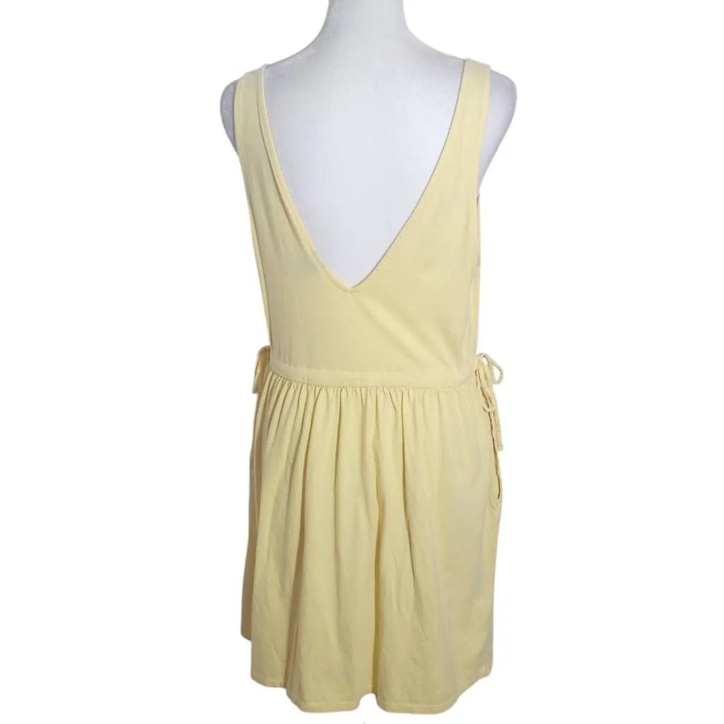 Wild Fable Yellow Sleeveless Mini Dress NWT Size Medium Butter Yellow Mini Dress - Image 2