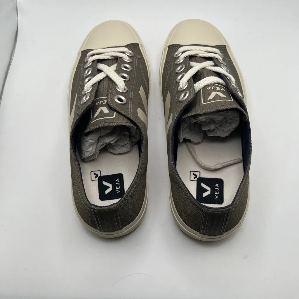 NWB VEJA WATA II LOW RIPSTOP KAKI PIERRE size 6 women shoes - Image 8