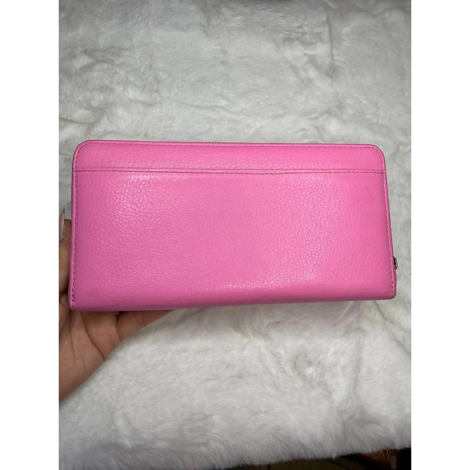 Kate Spade  New York Pink Zip Around Wallet - Image 10