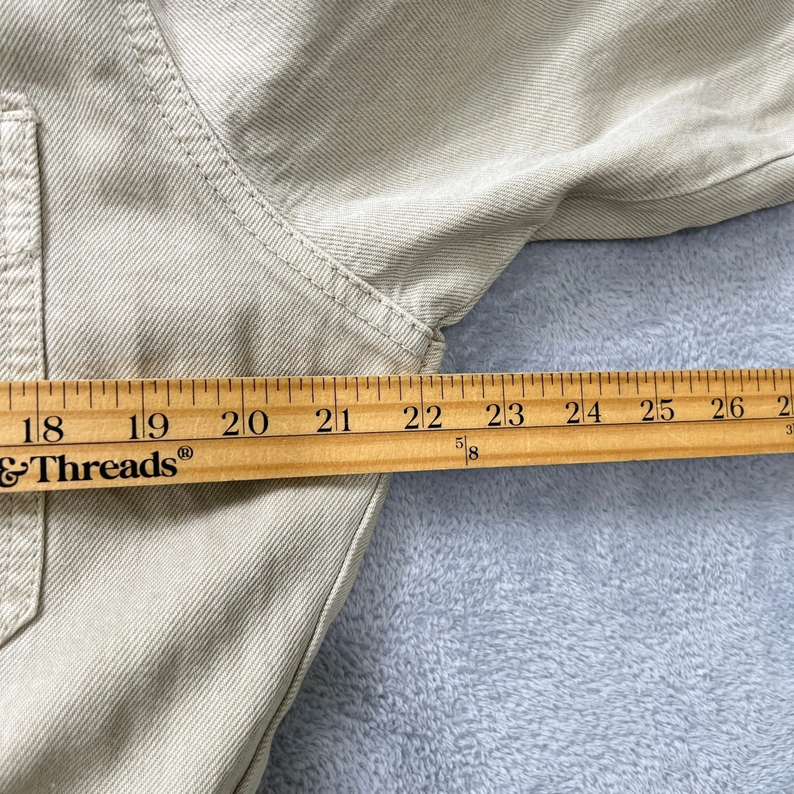 Universal Thread Womens Beige‎ Jumpsuit Size 12 Utility Romper Coverall Beige - Image 7