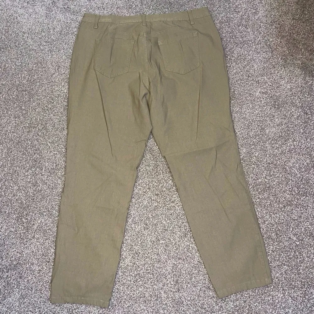 Elite Jeans  Tan Petite Plus Size Pants - Image 3