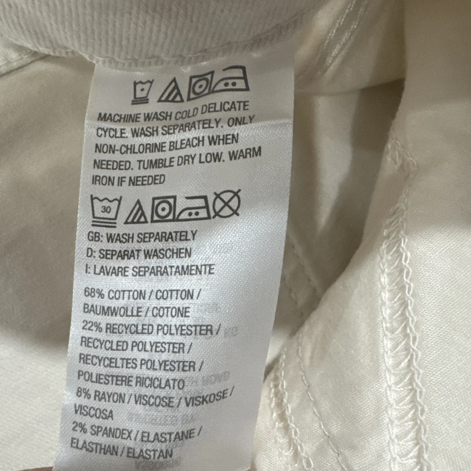 Isaac Mizrahi Live Women’s Plus 22W Stretch Ankle Pants Beige Pull On A590036 - Image 4