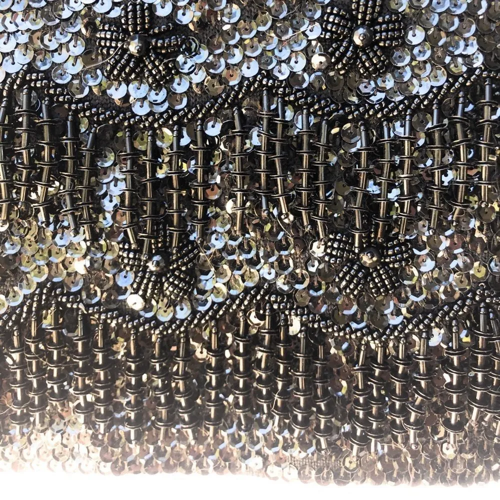 Vintage Adrianna Papell Evening Beaded Top - Image 3