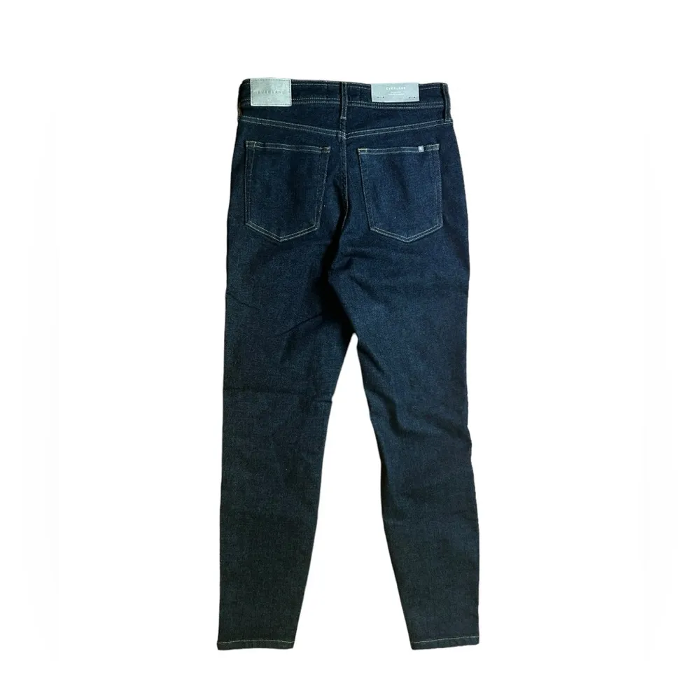 EVERLANE The Way High Skinny Jeans Size 28 Crop Dark Wash NWT High Waist Stretch - Image 11