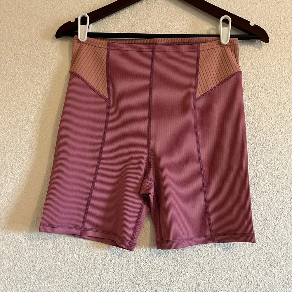NWT For Love and Lemons Dani Biker Short Mauve pink, size Extra Small - Image 6
