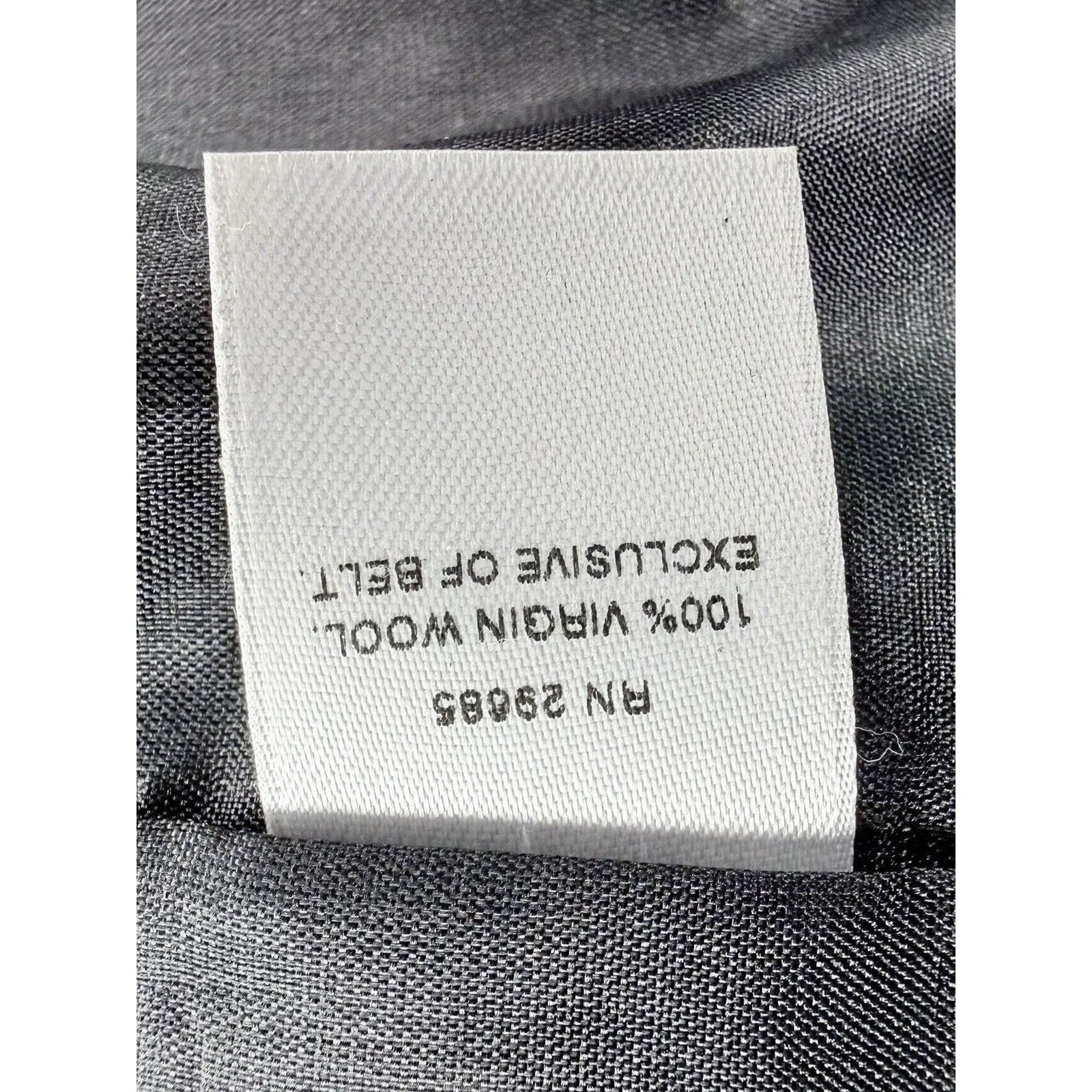 Pendleton 100% Virgin Wool Black 3/4 Sleeve Belted Boat Neck Dress Size 10 EUC!! - Image 6