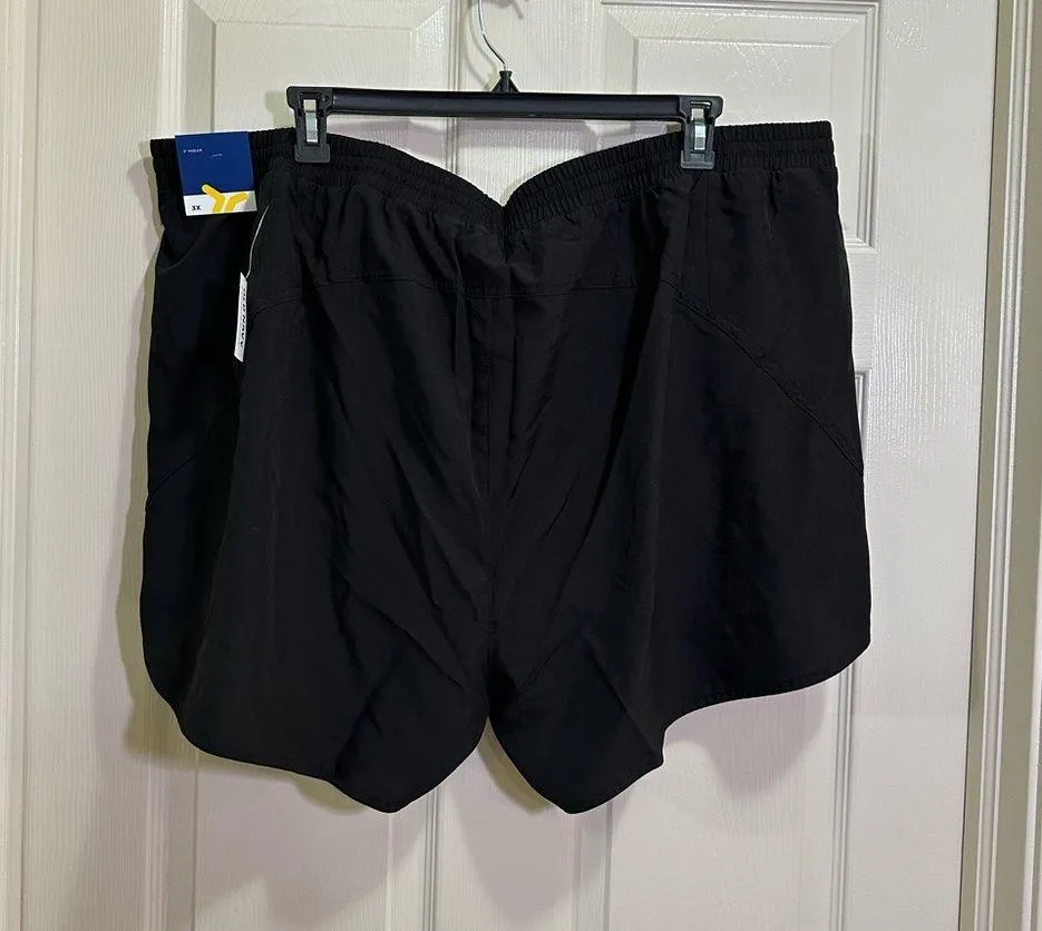 Old Navy active dolphin hem shorts black size 3X NWT - Image 3