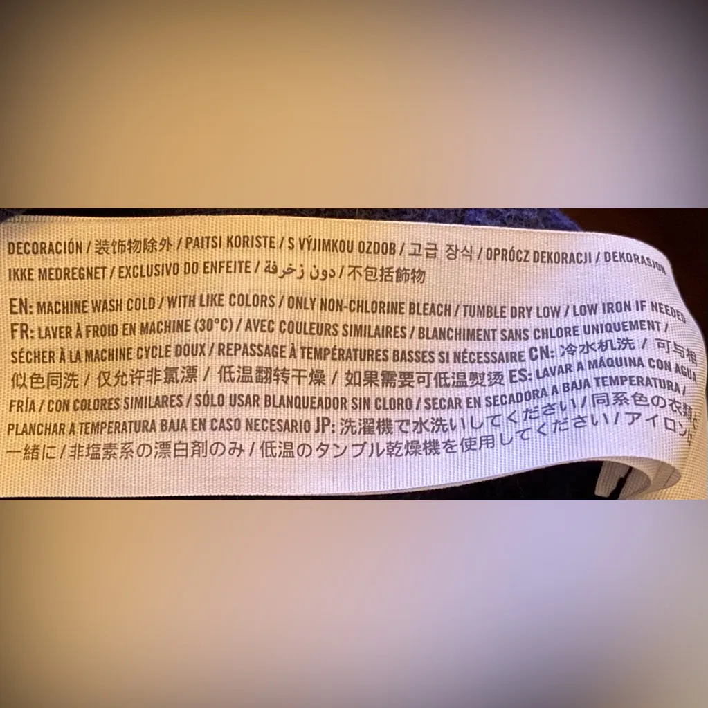 Hollister‎ Women’s (See pics for measurements) Navy Graphic Cotton Blend Joggers - Image 10