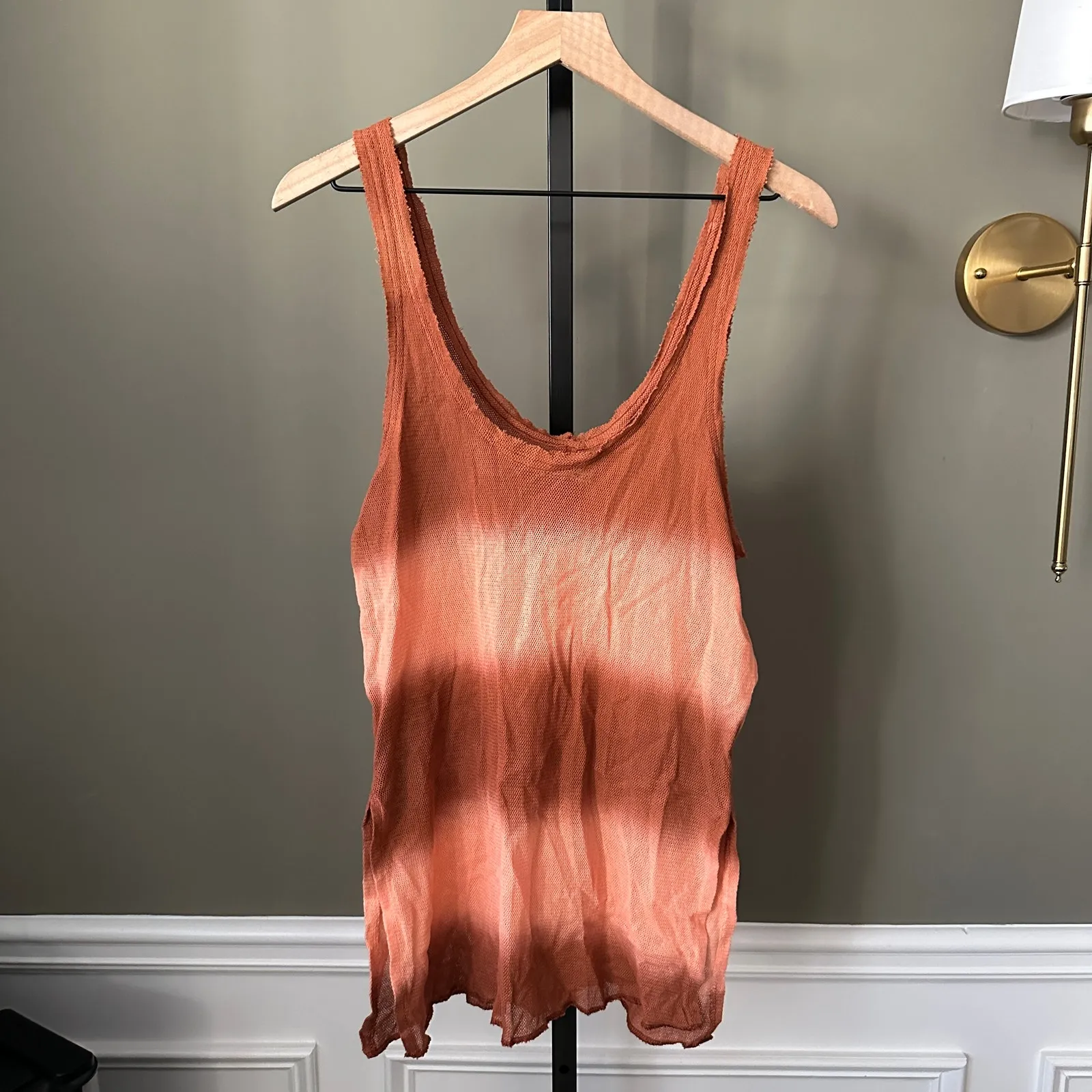Free People Maxi Tank Tunic Blouse Small NWT - Image 2