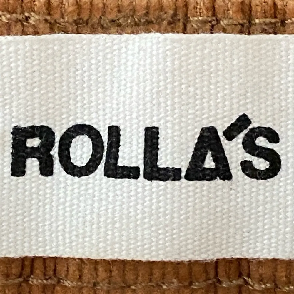 Rolla's East Coast High Rise Flare Orange Corduroy's Women's Sz 25 - Image 12