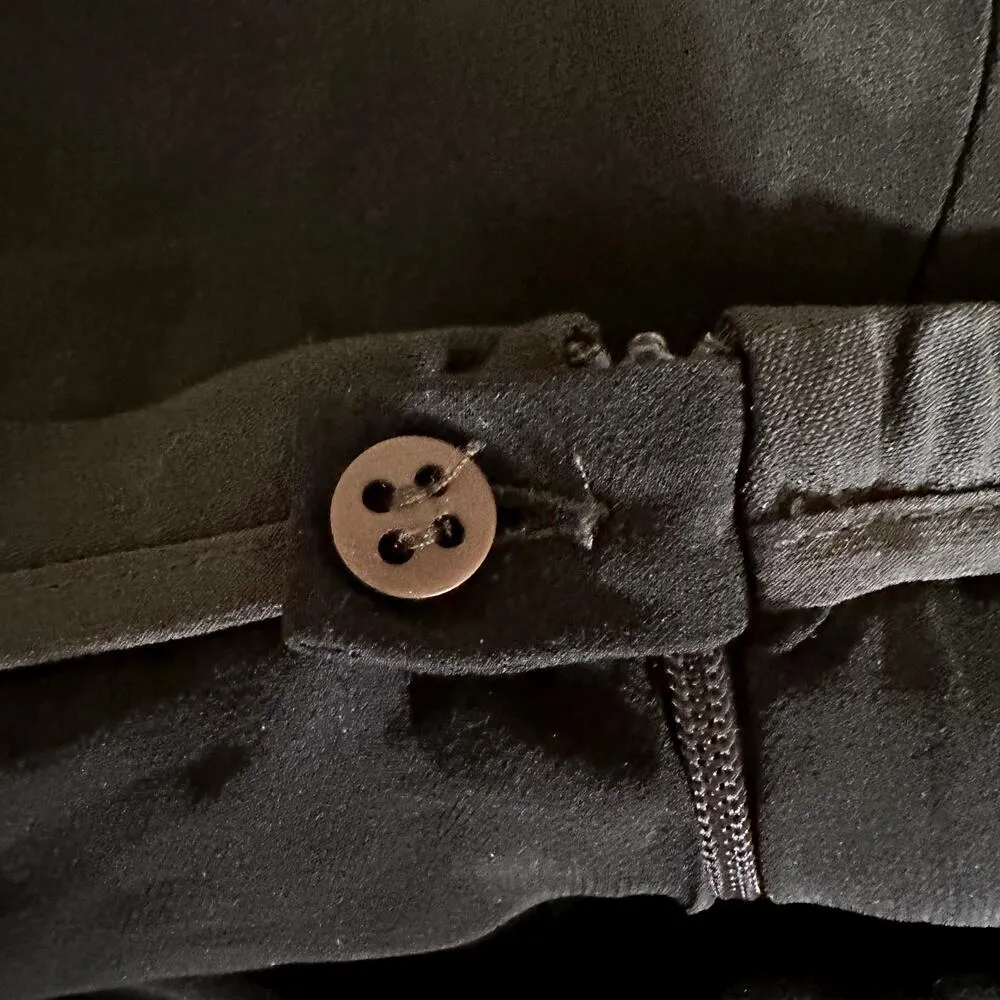 Armani Collezioni Pencil Skirt Front Side Slit Straight 100% Wool Brown 6 - Image 2