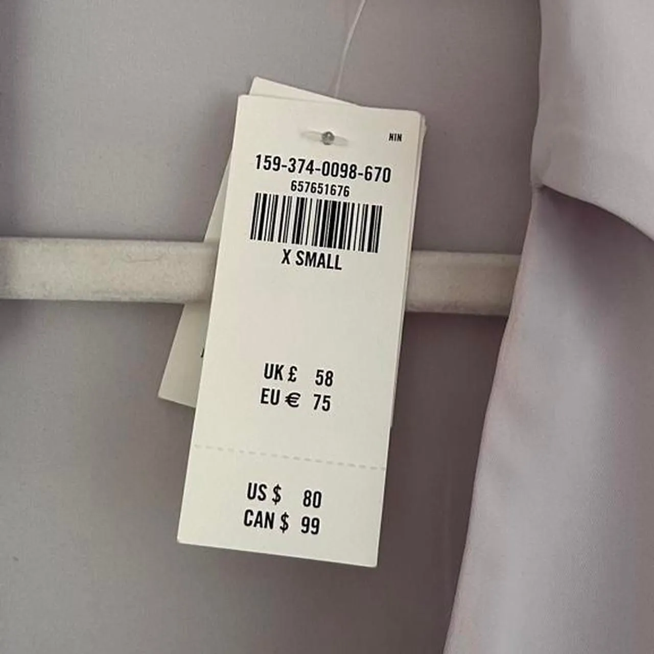 Abercrombie Draped Purple Shirt Mini Dress – Soft Girl Preppy Chic XS NWT - Image 7