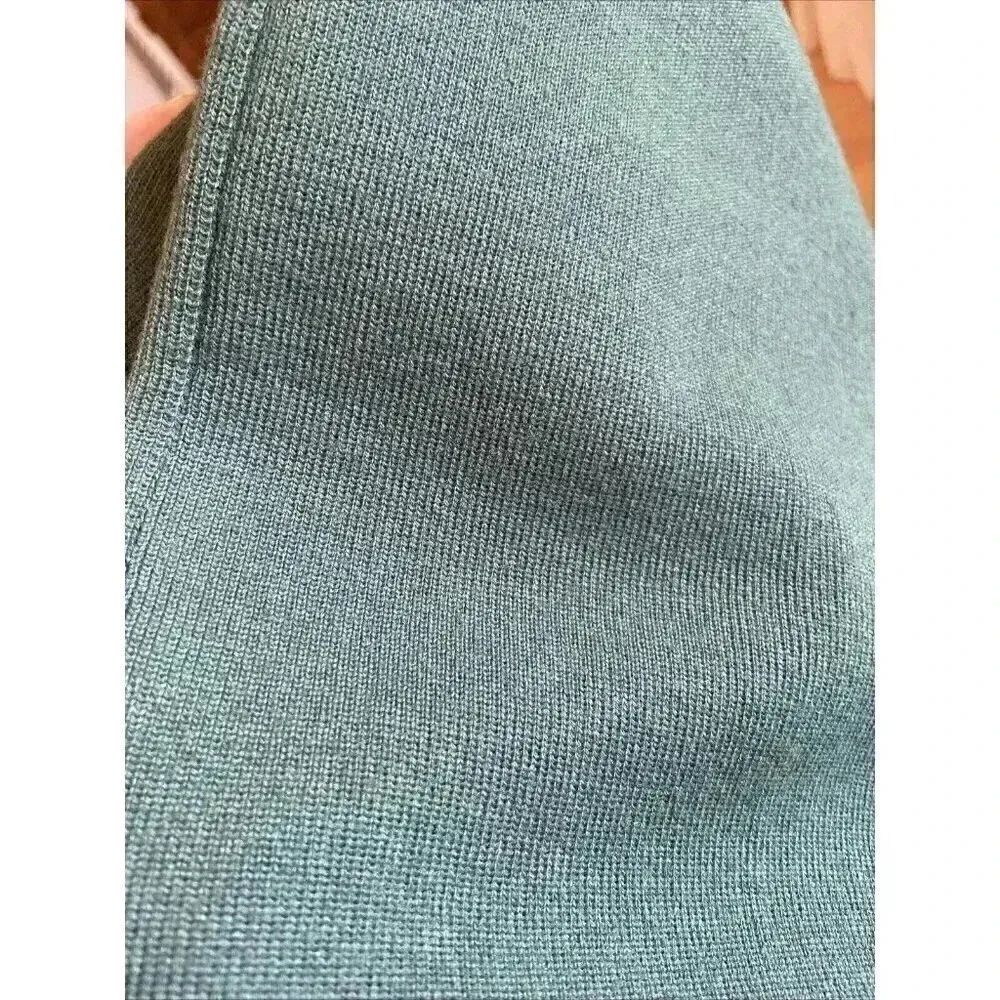 NWT Wishlist‎ Womens Green Scoop Neck Sleeveless Midi Bodycon Tank Dress Sz S - Image 7