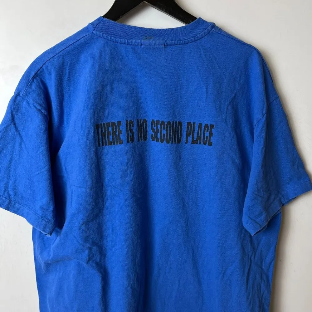 1995 Vintage 90s Softball League Champions T Shirt Blue XL Extra Large Sports - Image 11