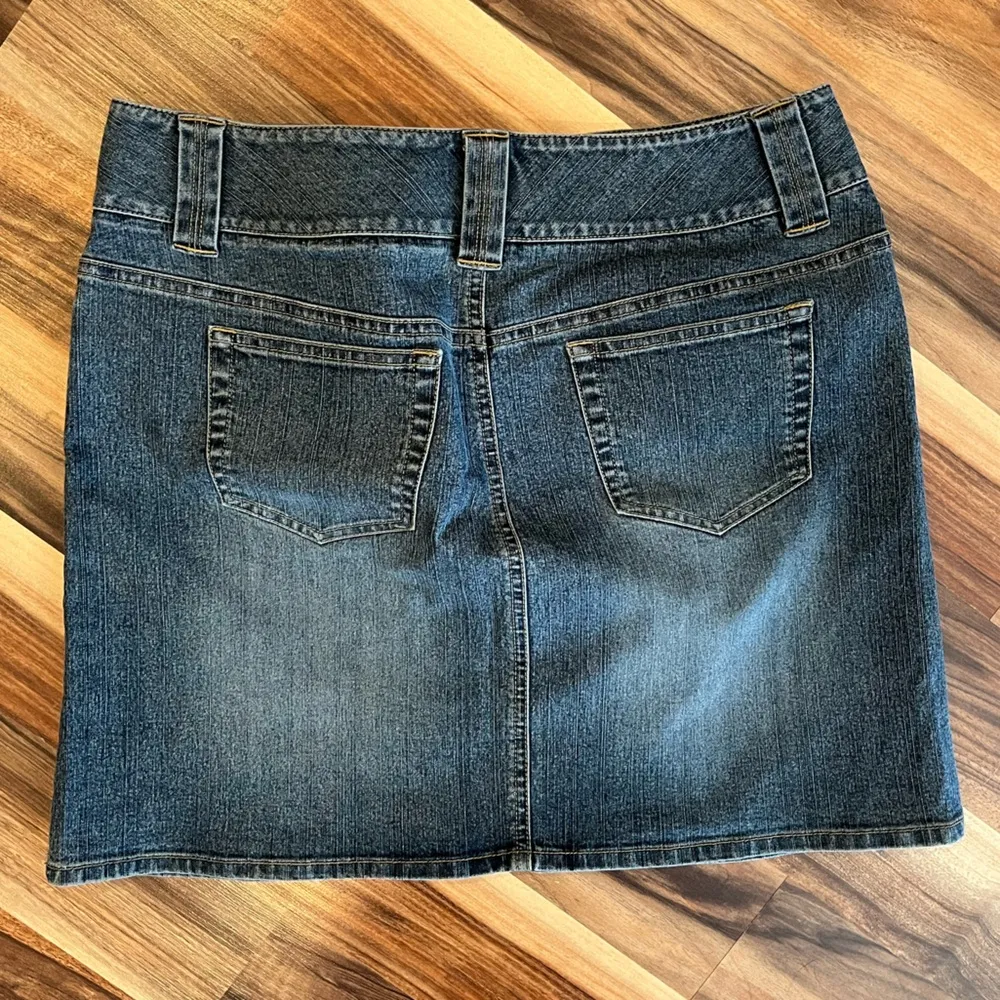 Loft Ann Taylor  Jean Skirt - Image 3