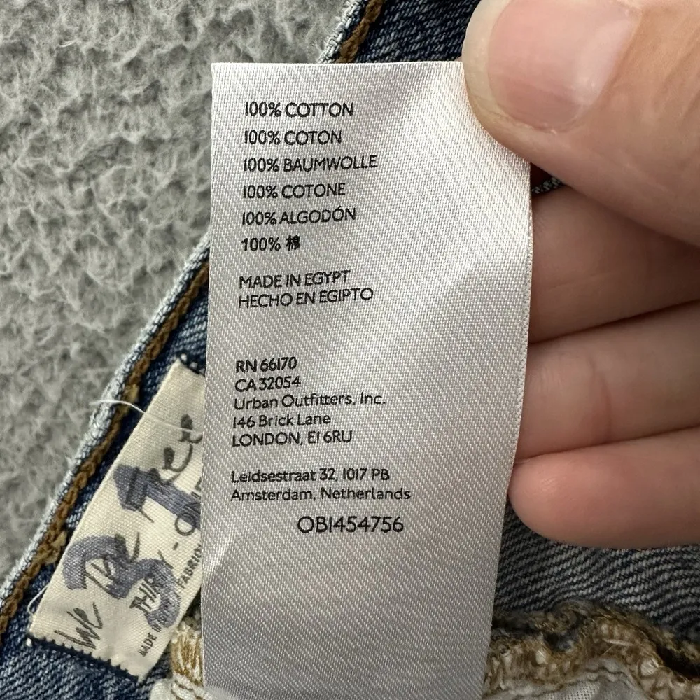 Free People We The Free Makai Cut Off Shorts 3" High Rise Boho Festival Women 31 - Image 7