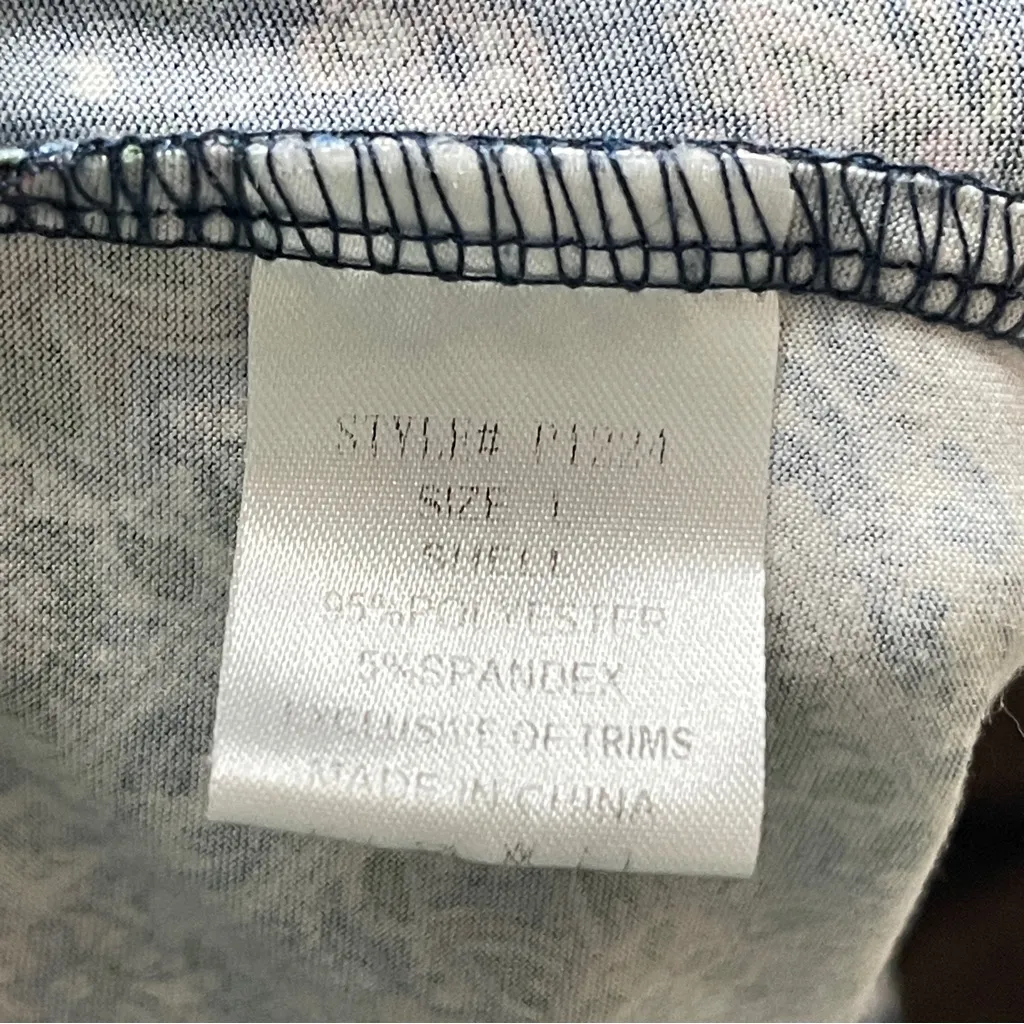 BEAR DANCE Bohemian Print Stretch Pull-On Flare Leg Pants, Large - Image 9