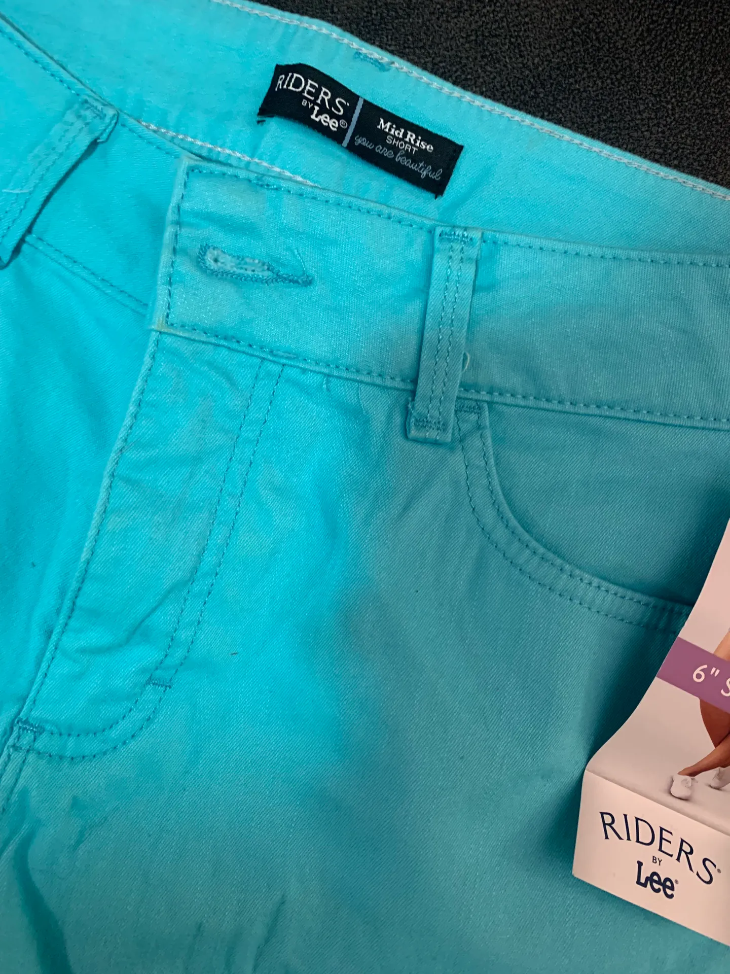 Lee Riders   Women Shorts 6” Size 12M - Image 2