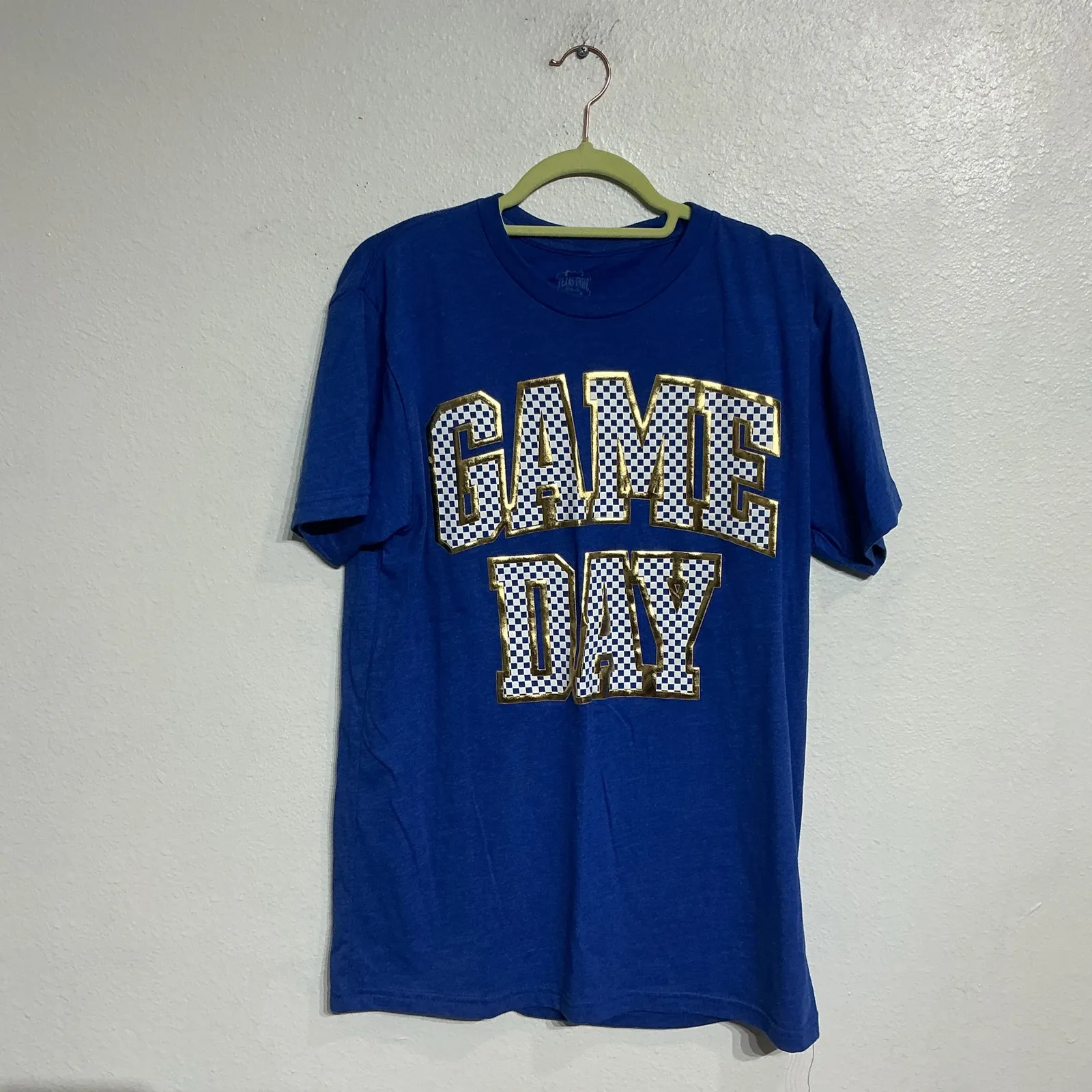 Texas True Threads Blue Game Day Shirt Sz M Size M - Image 2