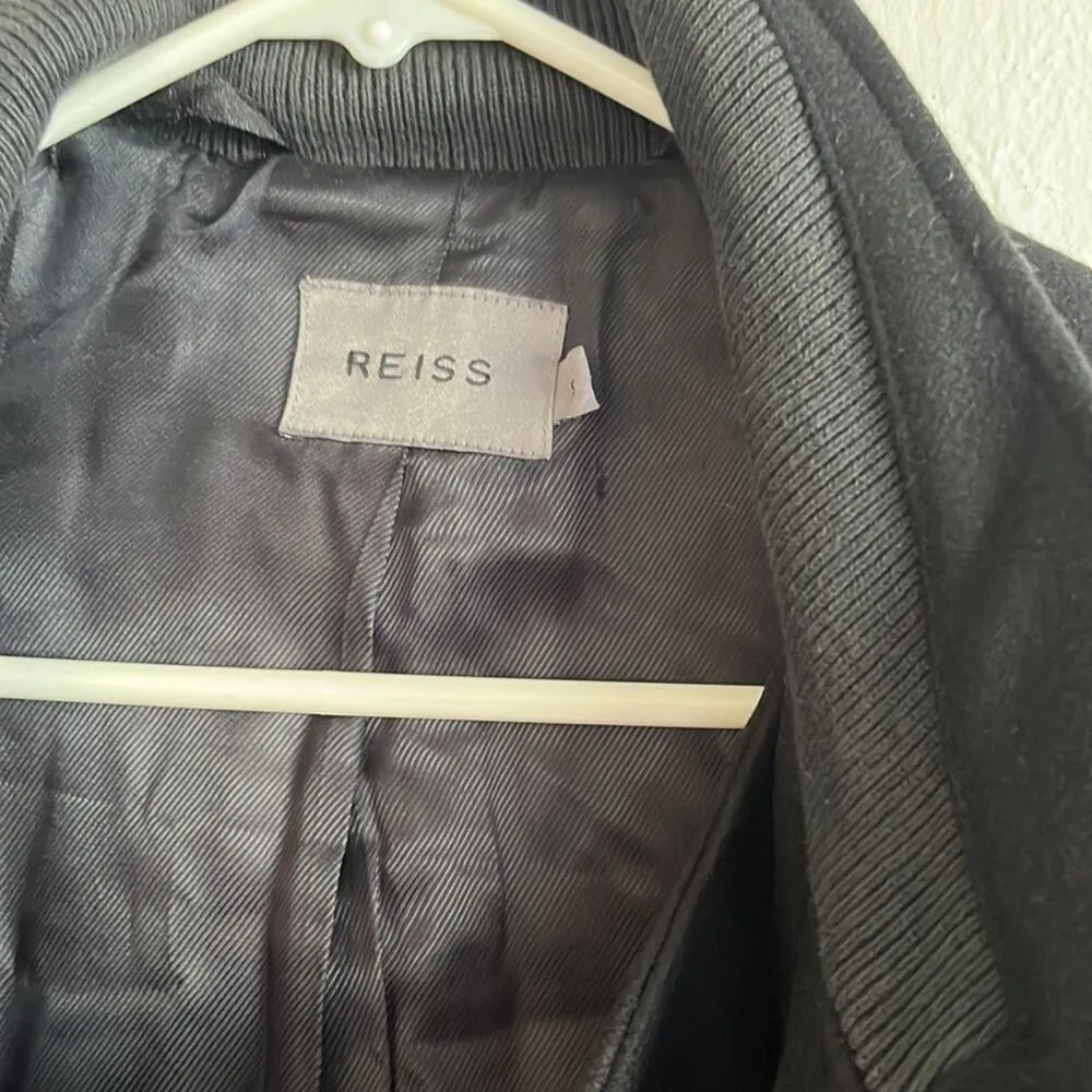 Reiss Shelby wool coat.  Size Small - Image 2