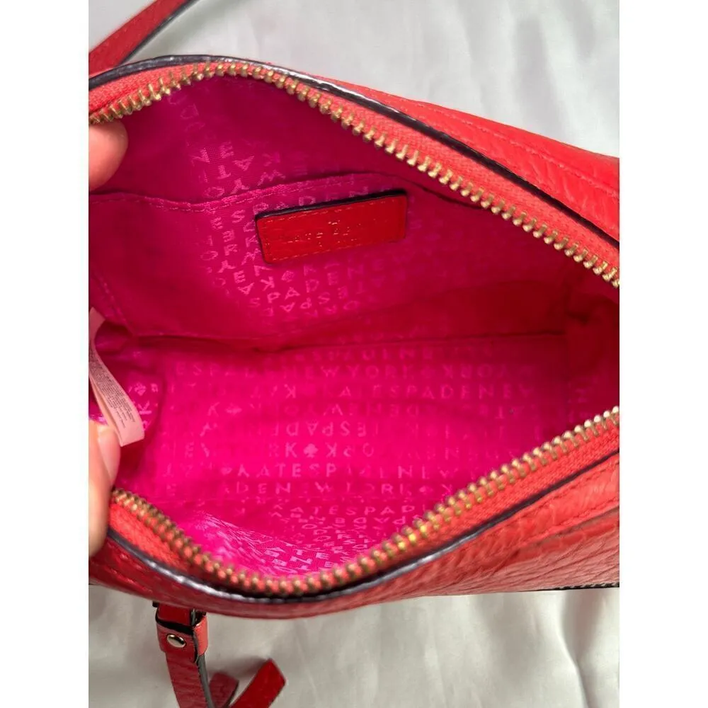 Kate Spade Perri Lane Bubble Crossbody Bag Empire Red‎ - Image 5