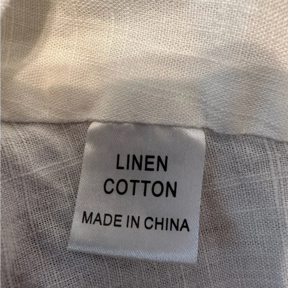 Beach House Tie Front White Off White US Size 4 - Image 7