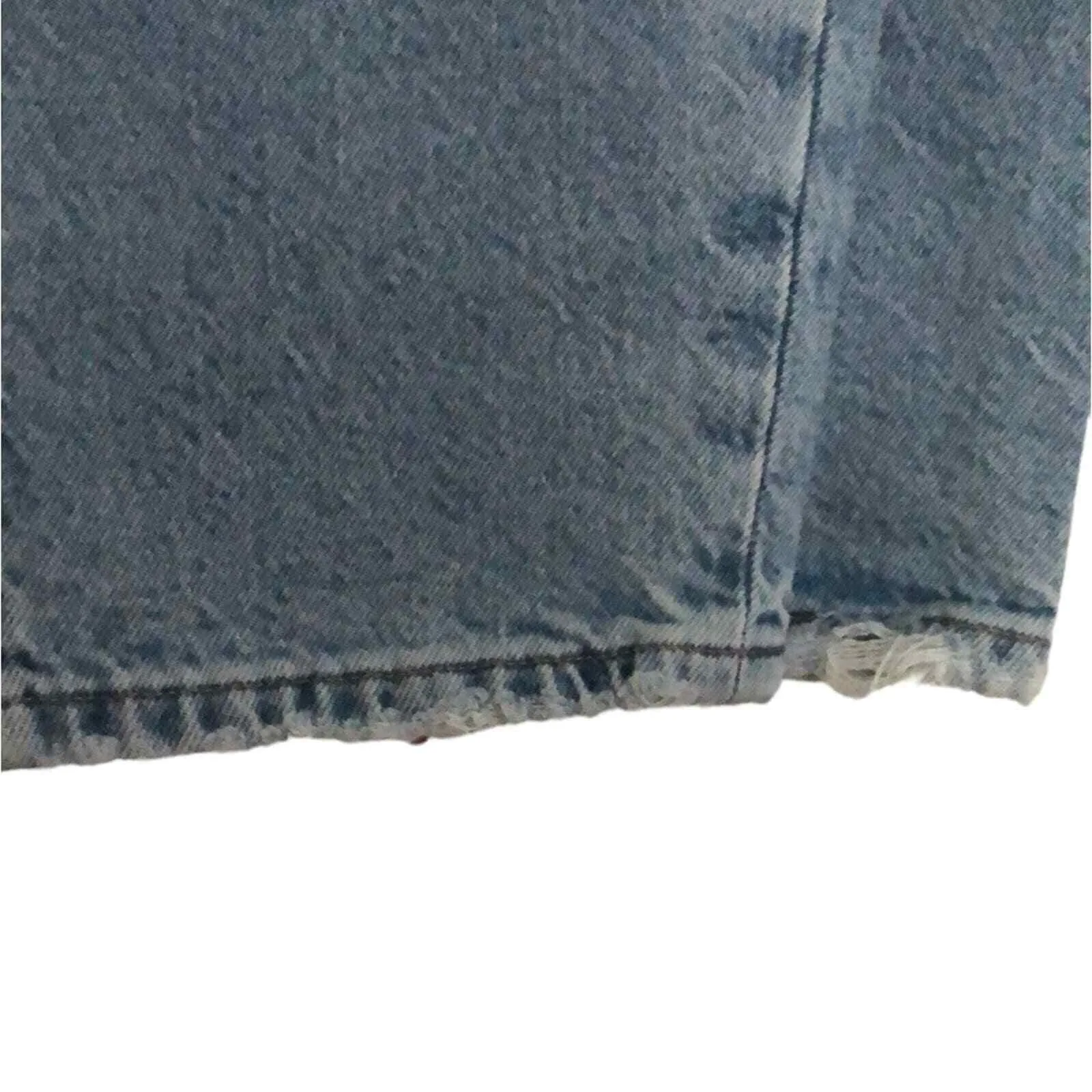 Good American Girlfriend High Rise Straight Leg Jeans Indigo size 2/26 - Image 7