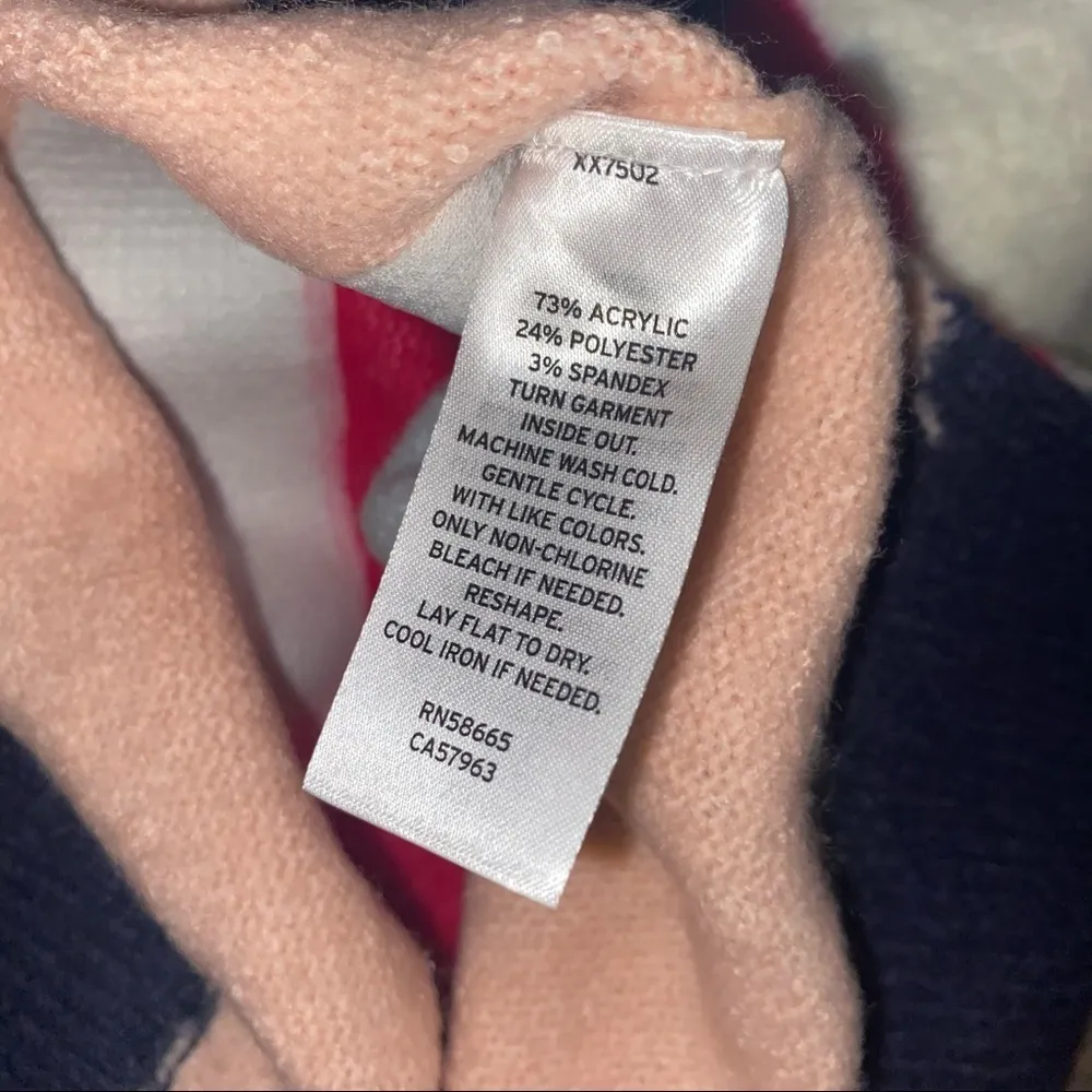 1901 Multicolor Stripe Sweater Women’s Large - Image 6