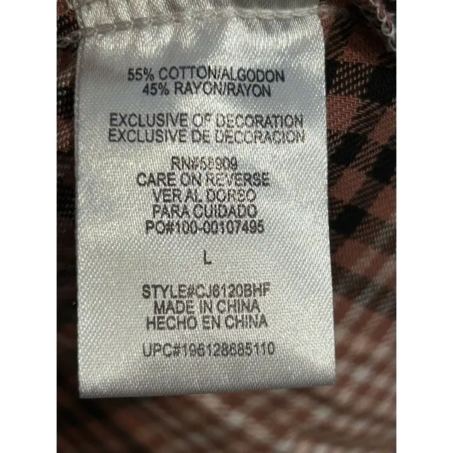 NWT Pleated Mini Skirt L Plaid Pink Academia‎ Preppy Fall School Soft Grunge - Image 2