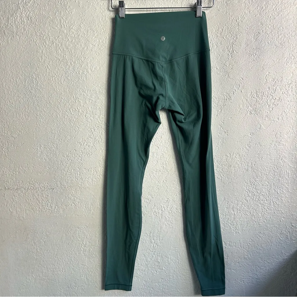 Lululemon  Align High-Waisted Green Leggings - Image 2