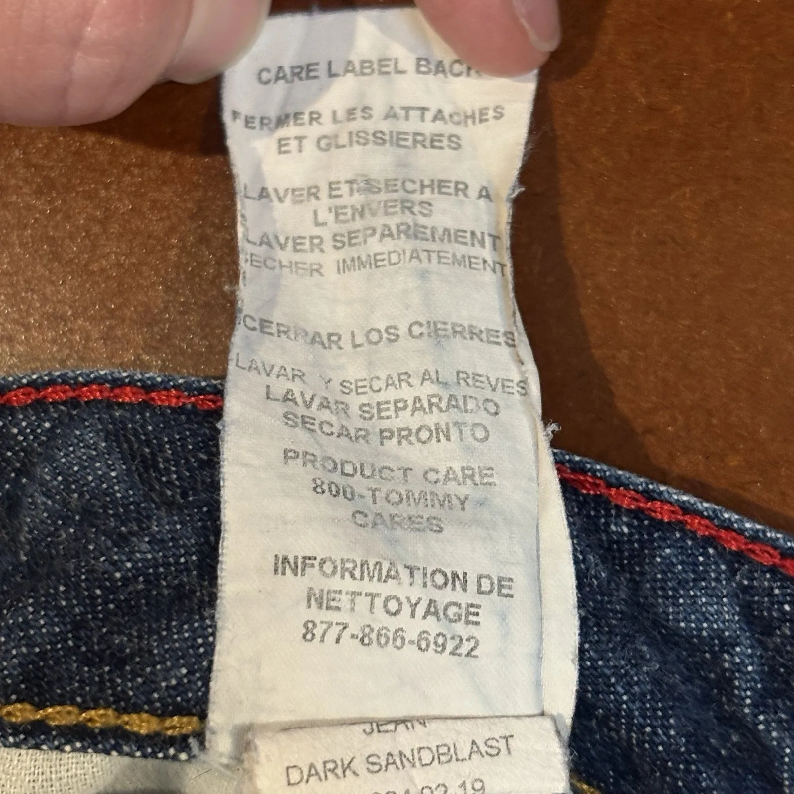 Vintage Tommy Jeans, Tommy Hilfiger Women's Cropped Wide Leg jeans, Capri Sz 7 - Image 9