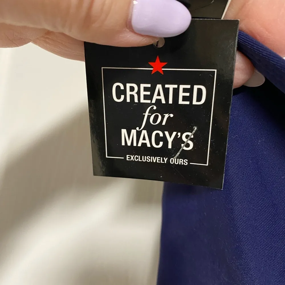 New Island Escape Created for Macy’s Tankini Top Size 10 - Image 9