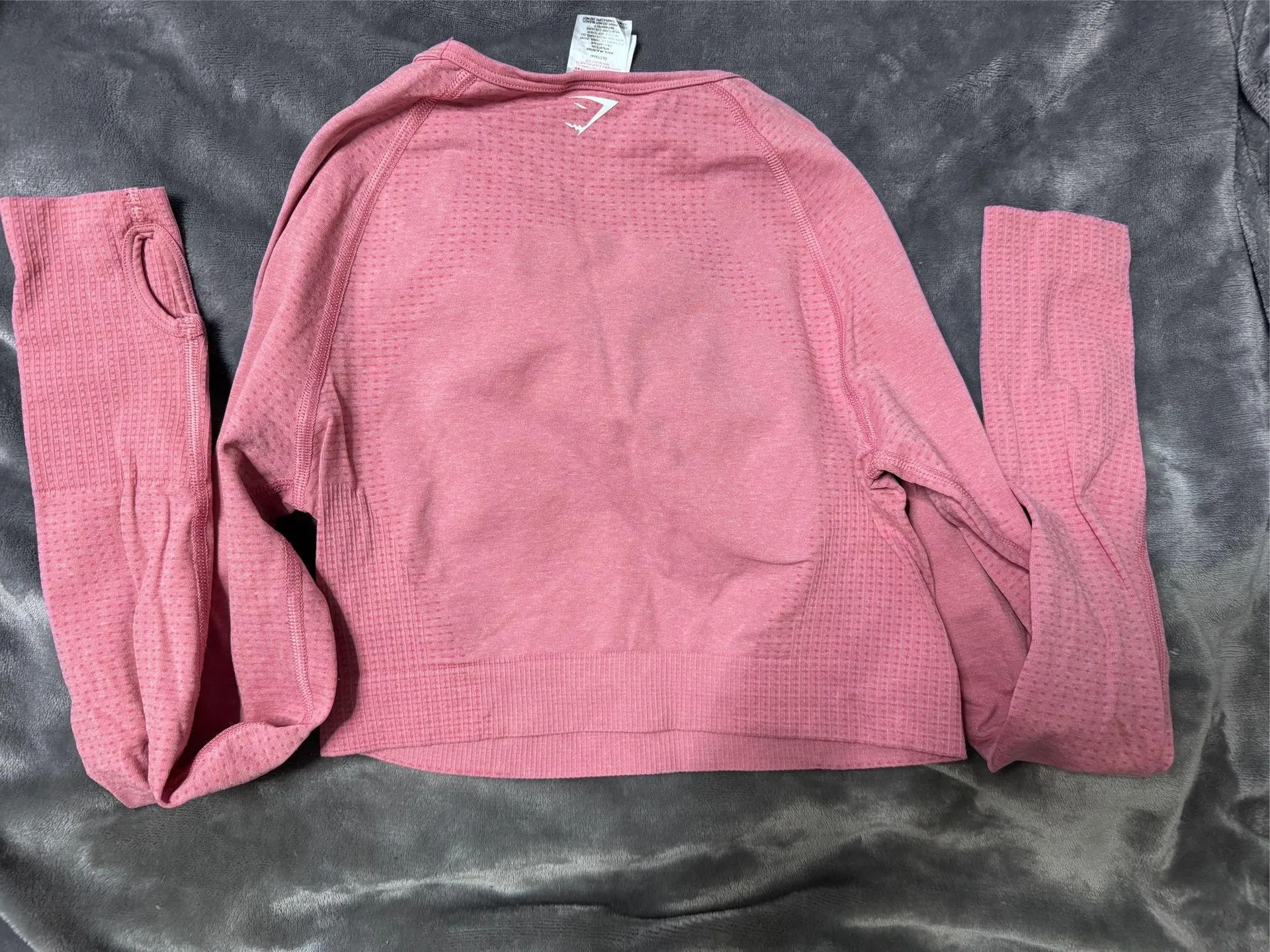 Gymshark Vital Seamless 2.0 Long Sleeve Crop Top - Image 2