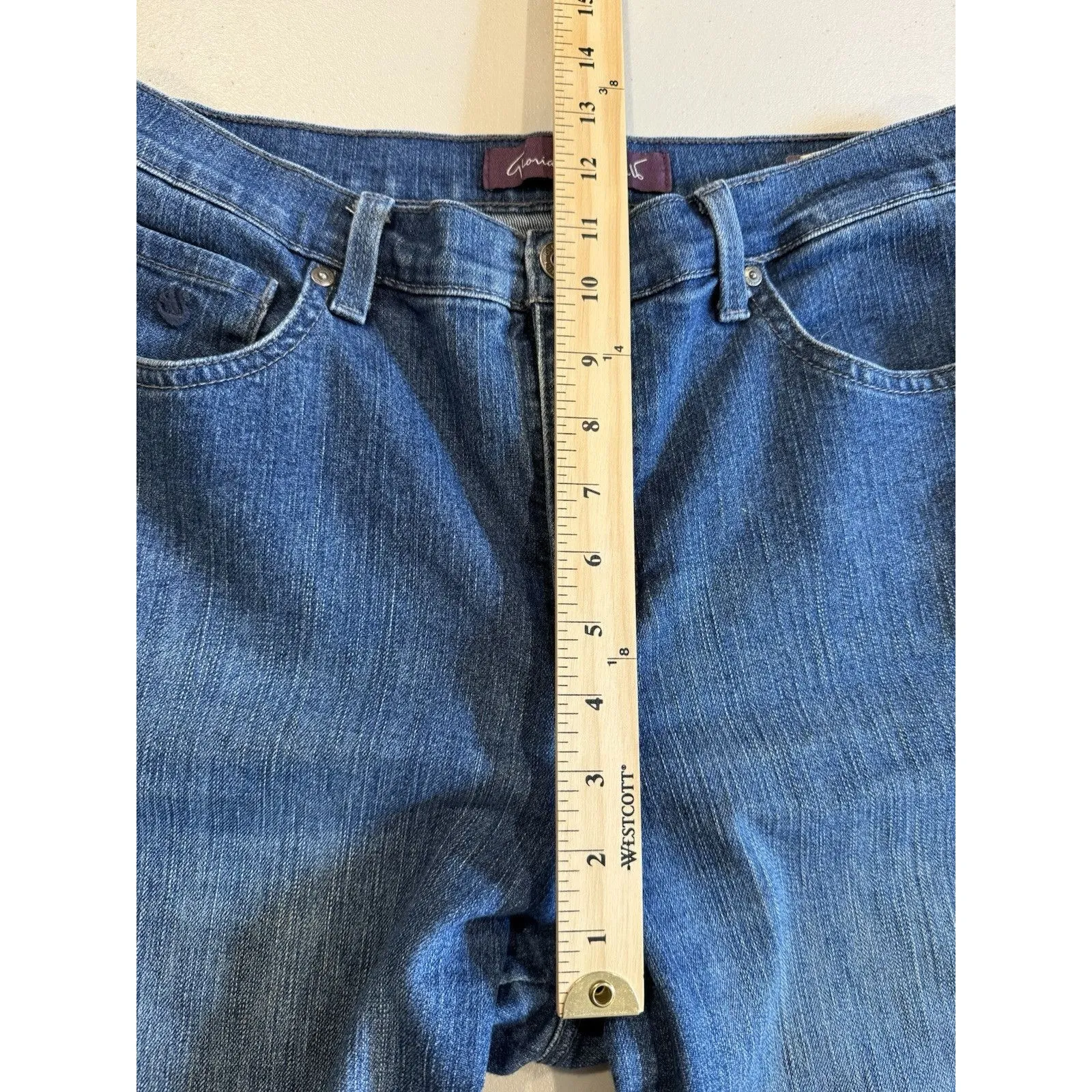 Gloria Vanderbilt Jean Capris Womens 10 Stretch Amanda High Rise Travel Capsule - Image 6