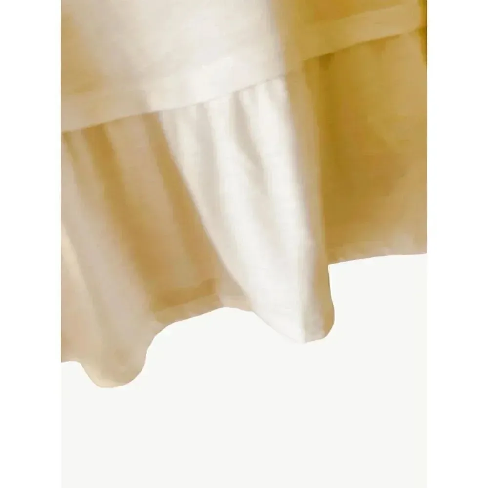 NWT Old Navy White Peplum Sleeveless Top with Blue and Red Embroidery SZ XL - Image 7