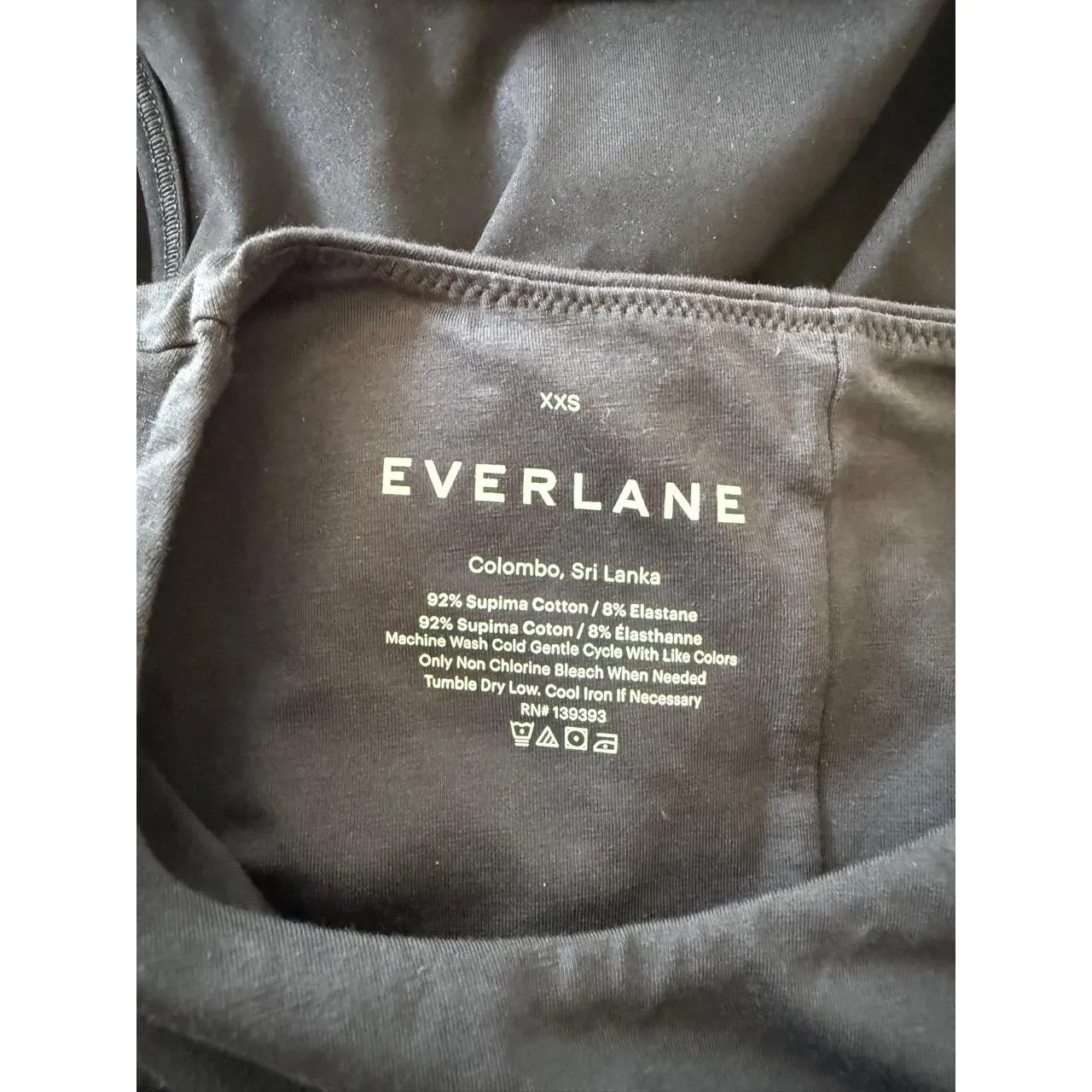 NWT Everlane The Short Sleeve Crew Neck Bodysuit XS - Image 3