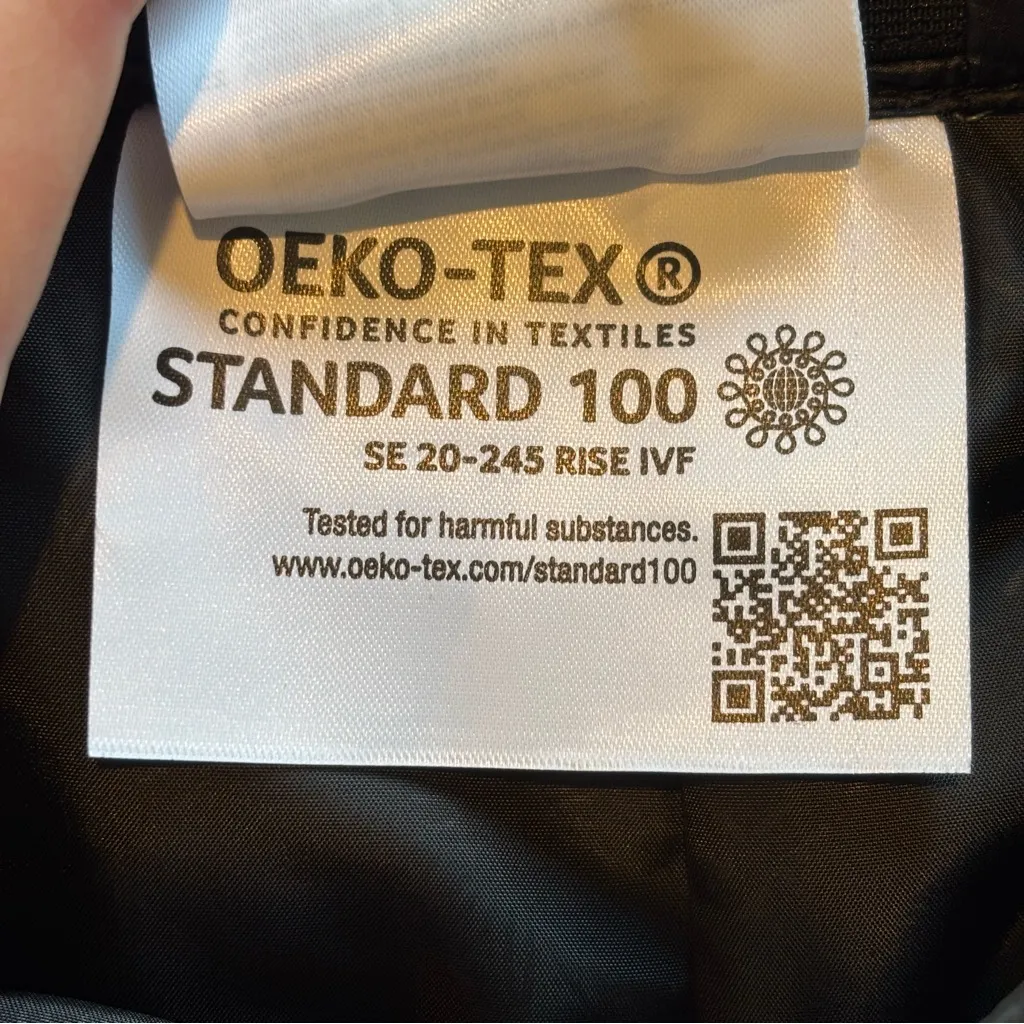 SKHOOP OF SCANDINAVIA Original Quilted Kari Mini Skirt Bum Warmer Black Size XS - Image 7