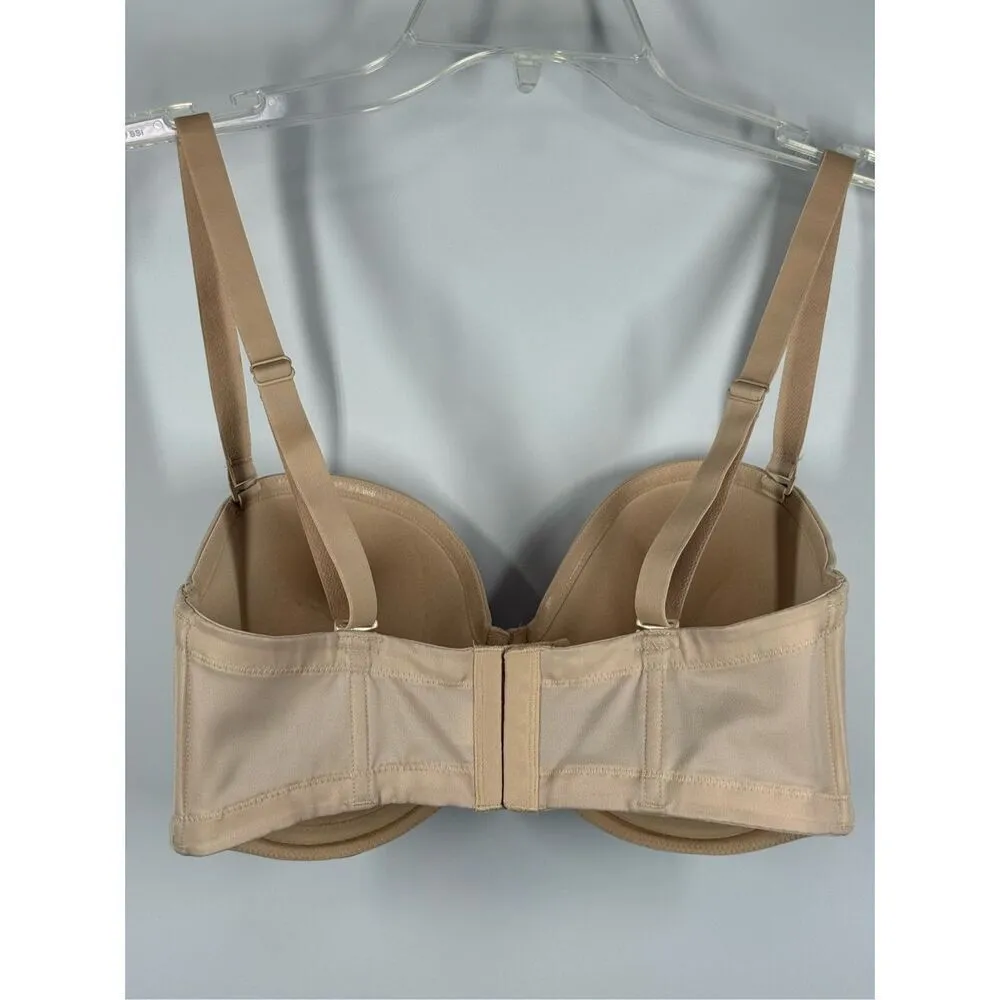 B44 - Wacoal Size 34DDD 854119 Red Carpet Strapless/add straps Underwire Bra - Image 9