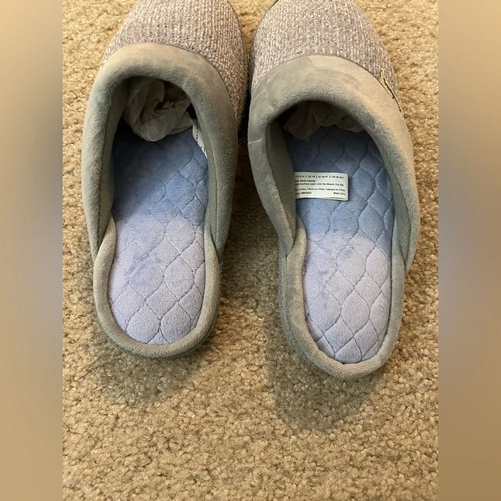 Dearfoams No Sweat Memory Foam Slippers - Image 3