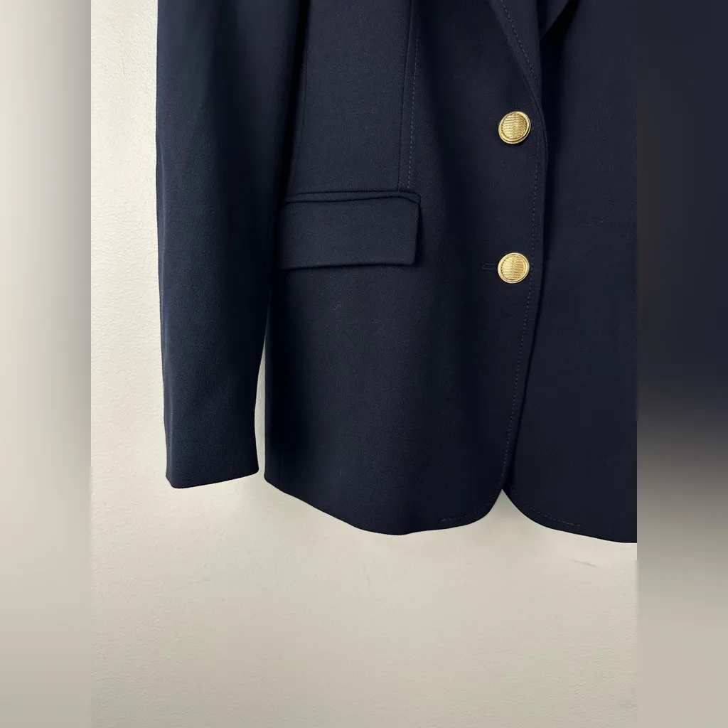 Zara Fitted Shoulder Pads Tailored Blazer Women’s Sz S - Image 8