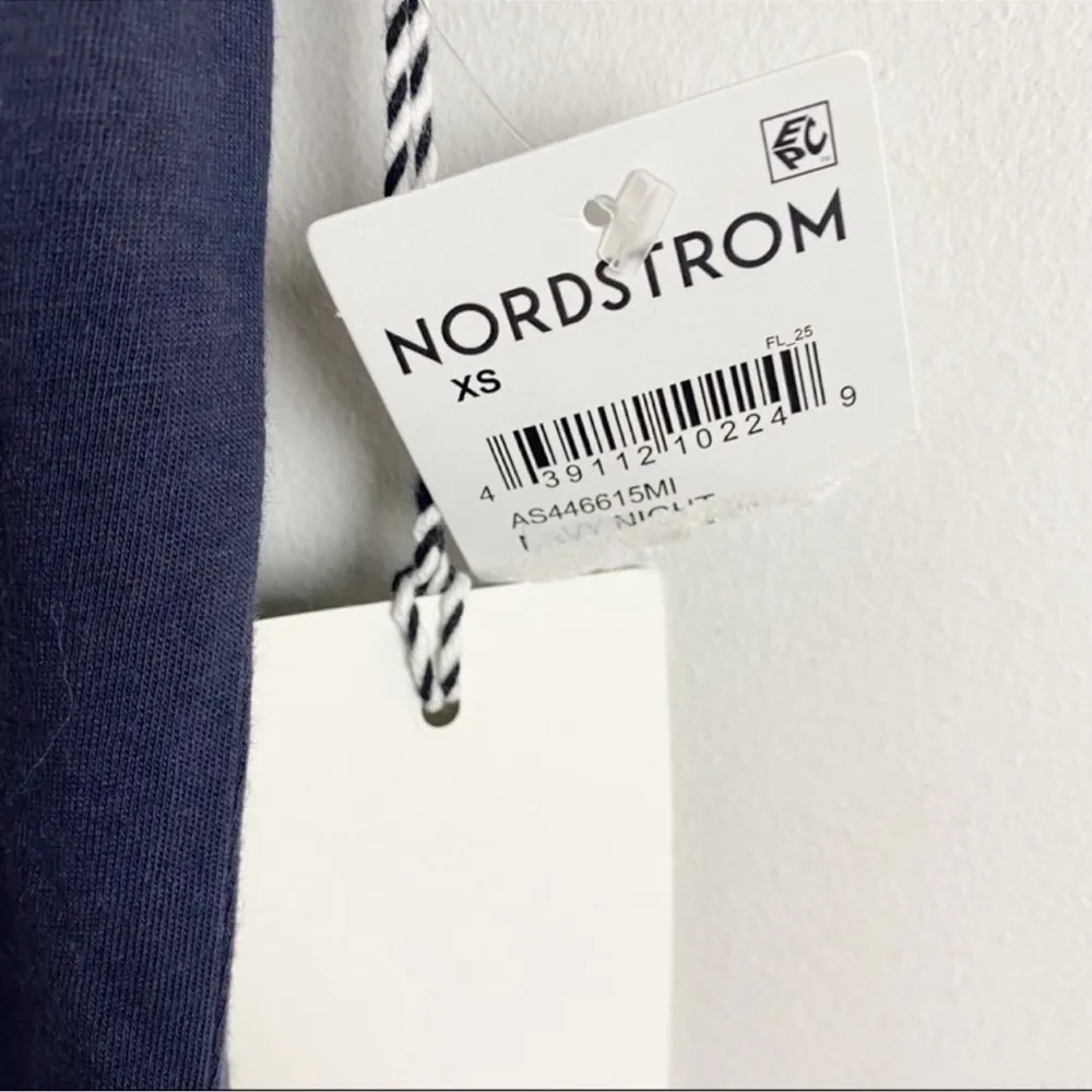 1901 x Nordstrom Blue Spooky Graphic Logo Short Sleeve T-Shirt Size XS NEW - Image 7