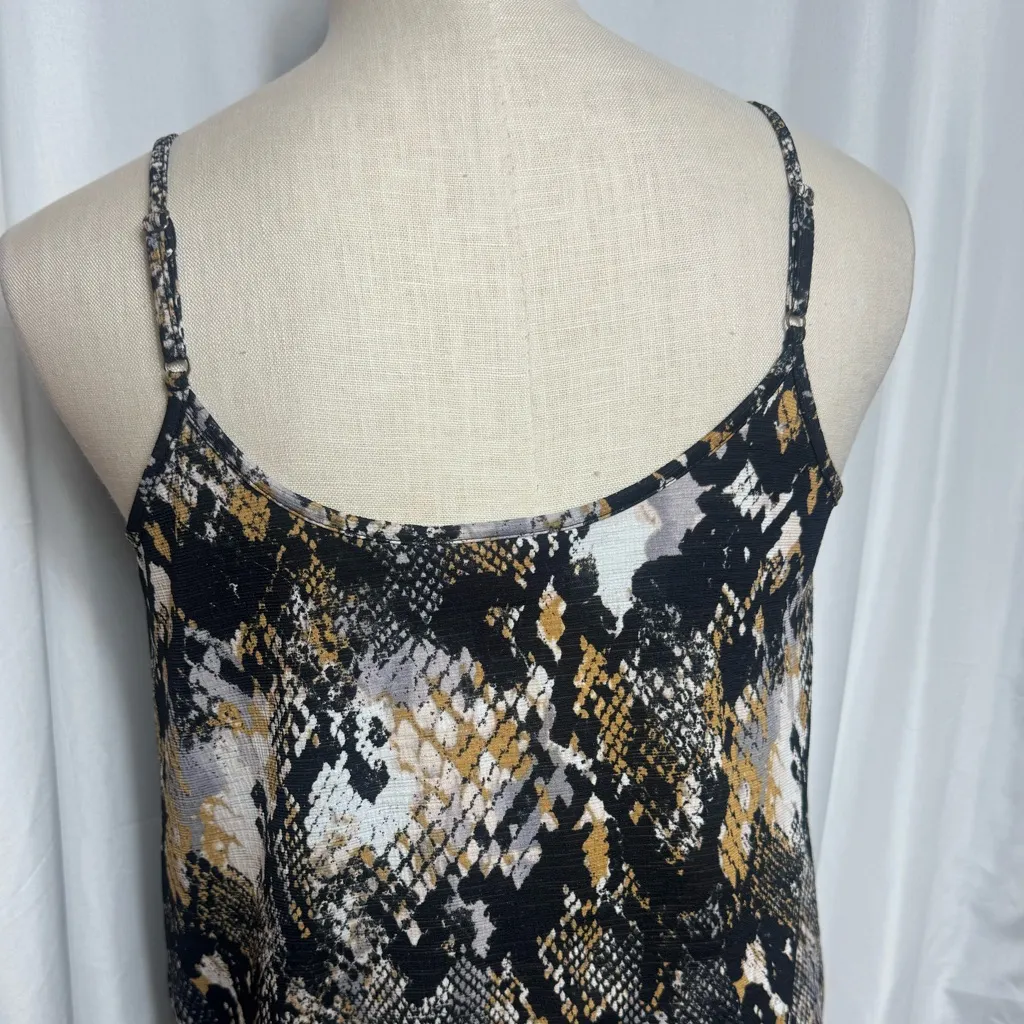 Jennifer Lopez Y2K Snakeskin Print Adjustable Spaghetti Strap small NWOT - Image 7